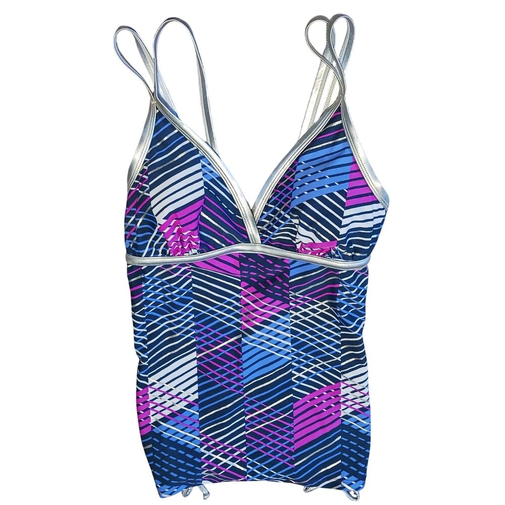 Free Country Tankini Multicolor Womens Small NWT